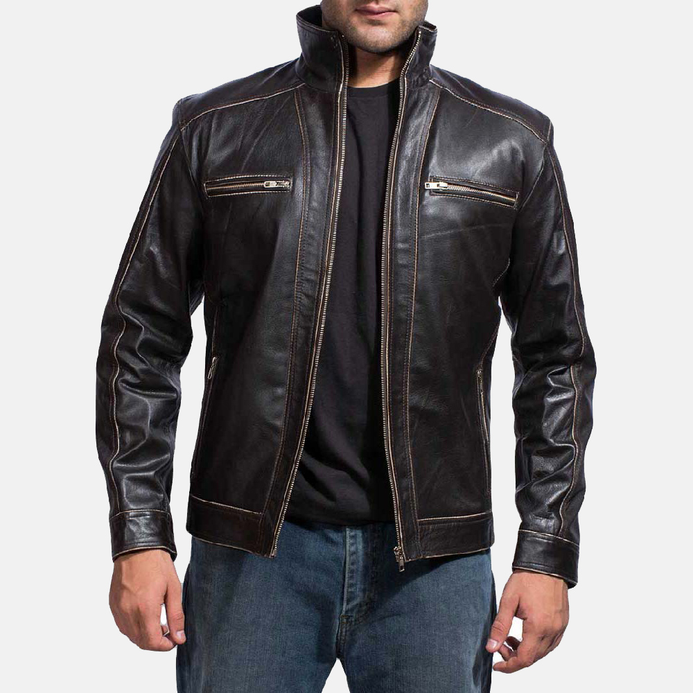 Shop by category Free shipping and returns on Topman Leather Biker Jacket at 440v.cf An iconic moto jacket is cut from rugged black leather and detailed with plenty of burnished hardware for a classic road-ready look/5(24).